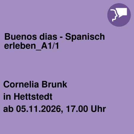 Buenos dias - Spanisch erleben_A1/1