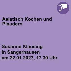 Asiatisch Kochen und Plaudern
