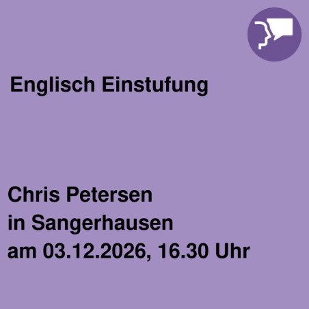 Englisch Einstufung