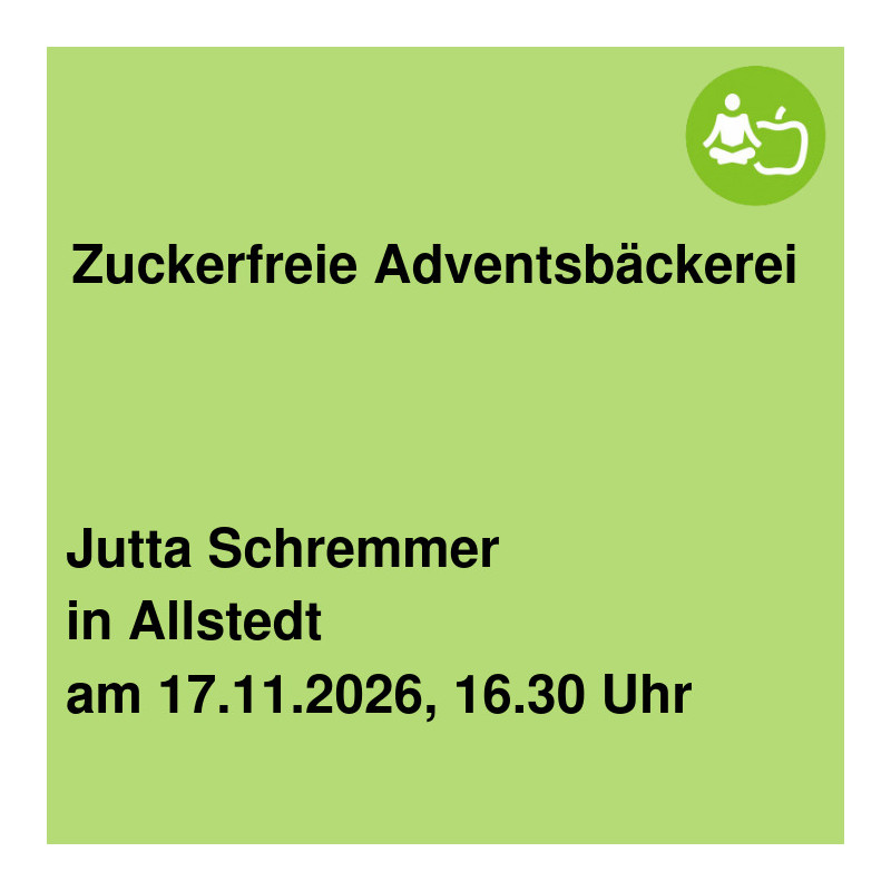 Zuckerfreie Adventsbäckerei