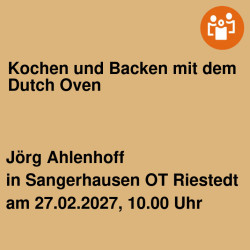 Kochen und Backen mit dem Dutch Oven
