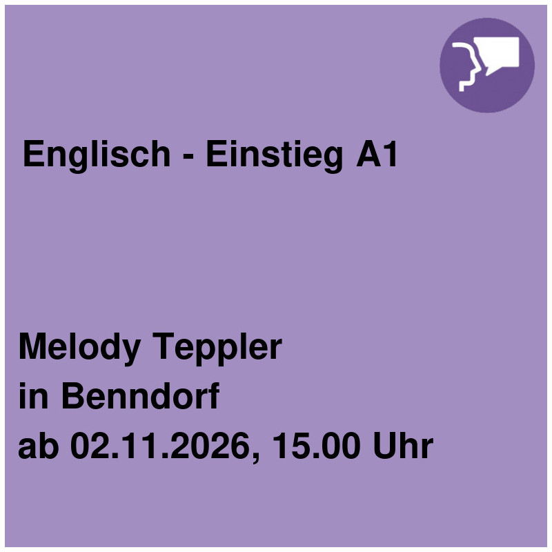 Englisch - Einstieg A1
