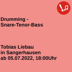 Drumming - Snare-Tenor- Bass
