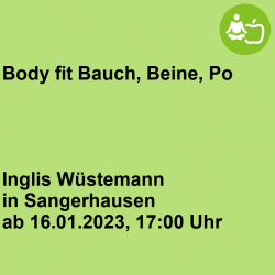 Body fit Bauch, Beine, Po
