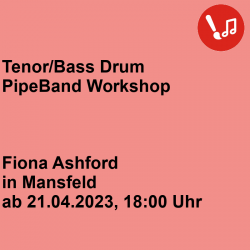 Tenor/Bass Drum PipeBand...