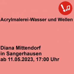 Acrylmalerei - Wasser und...