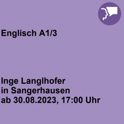 Englisch A1/3 Sangerhausen