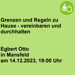 Grenzen und Regeln zu...