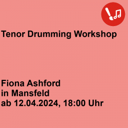 Workshop Tenor Drumming...