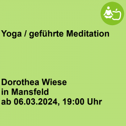 Yoga / geführte Meditation