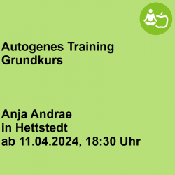 Autogenes Training Grundkurs
