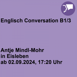 English Conversation B1/3...