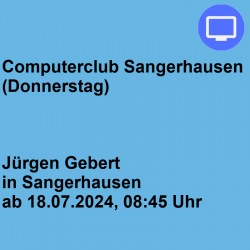 Computerclub Sangerhausen...