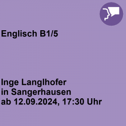 Englisch B1/5 Sangerhausen