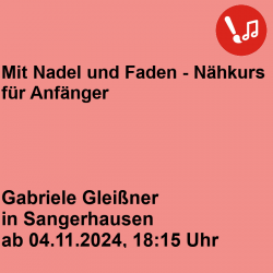 Mit Nadel und Faden -...