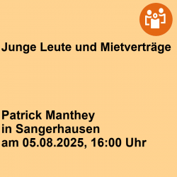 Junge Leute und Mietverträge