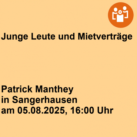 Junge Leute und Mietverträge