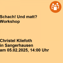 Schach! und matt? - Workshop