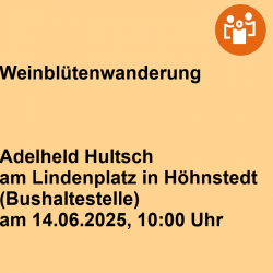 Weinblütenwanderung