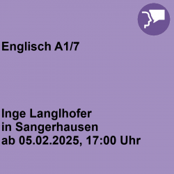 Englisch A1/7 Sangerhausen