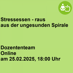 Stressessen – raus aus der...