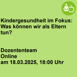 Kindergesundheit im Fokus:...