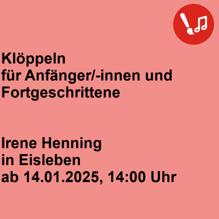 Klöppeln für Anfänger und Fortgeschrittene