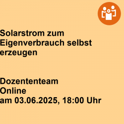 Solarstrom zum...