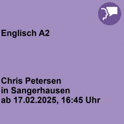 Englisch A2/2 Sangerhausen