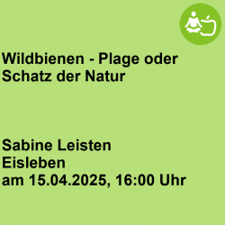 Wildbienen - Plage oder...