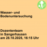 Wasser- und Bodenuntersuchung