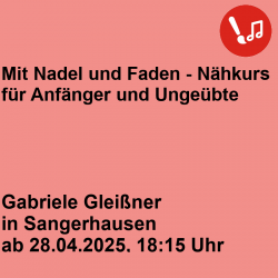 Mit Nadel und Faden -...
