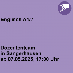 Englisch A1/7 Sangerhausen