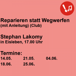 Selbst Reparieren statt...