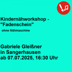 Kindernähworkshop...