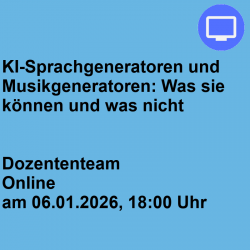 KI-Sprachgeneratoren und Musikgeneratoren: Was sie können und was nicht