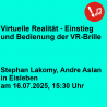 VR - Einstieg und Bedienung - für Pädagogische Berufe