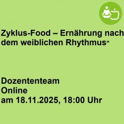 Zyklus-Food – Ernährung nach dem weiblichen Rhythmus