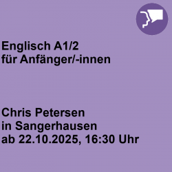 Englisch für Anfänger/-innen A1/2