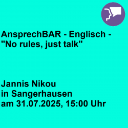 AnsprechBAR - Englisch - "No rules, just talk"