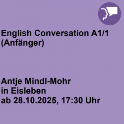 English Conversation A1/1 (Anfänger)
