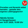 Porzellan und Keramik selbst bemalen - gestalte dein eigenes Lieblingsgeschirr