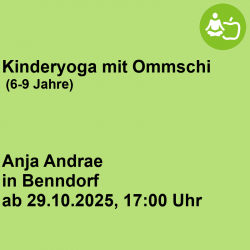 Kinderyoga mit Ommschi (6-9 Jahre)