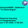 AnsprechBAR - Italienisch - "La dolce lingua"