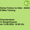 Sicher Fahren im Alter - ADAC E-Bike Training
