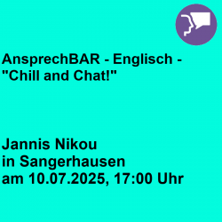 AnsprechBAR - Englisch - "Chill and Chat!"