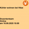 Kühler wohnen bei Hitze