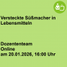 Versteckte Süßmacher in Lebensmitteln