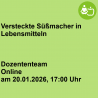 Versteckte Süßmacher in Lebensmitteln