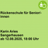 Rückenschule für Senior/-innen